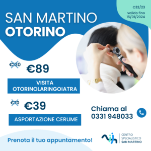 Promozione Otorino