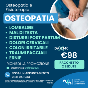 Promozione Osteopatia