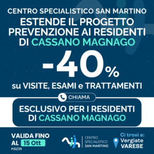 Progetto Prevenzione Residenti Cassano Magnago